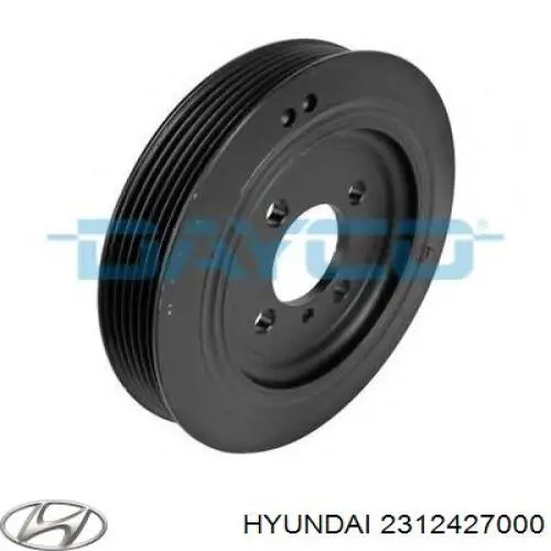 Comprar 2312427000 Hyundai/Kia La polea del cigüeñal
