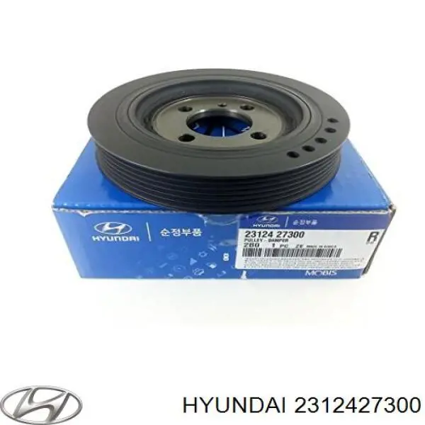 Polea del cigüeñal Hyundai/Kia 2312427300 precio, desde 51,00 EUR