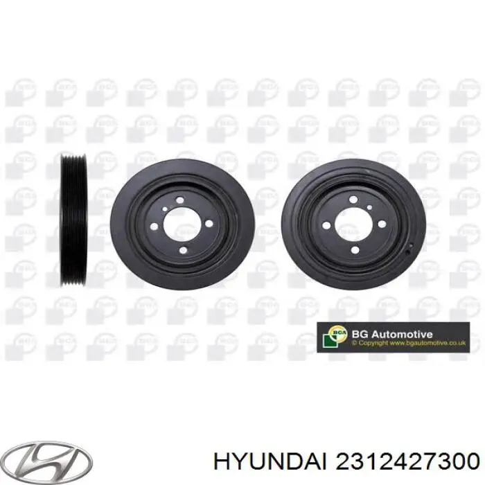 Comprar 2312427300 Hyundai/Kia La polea del cigüeñal