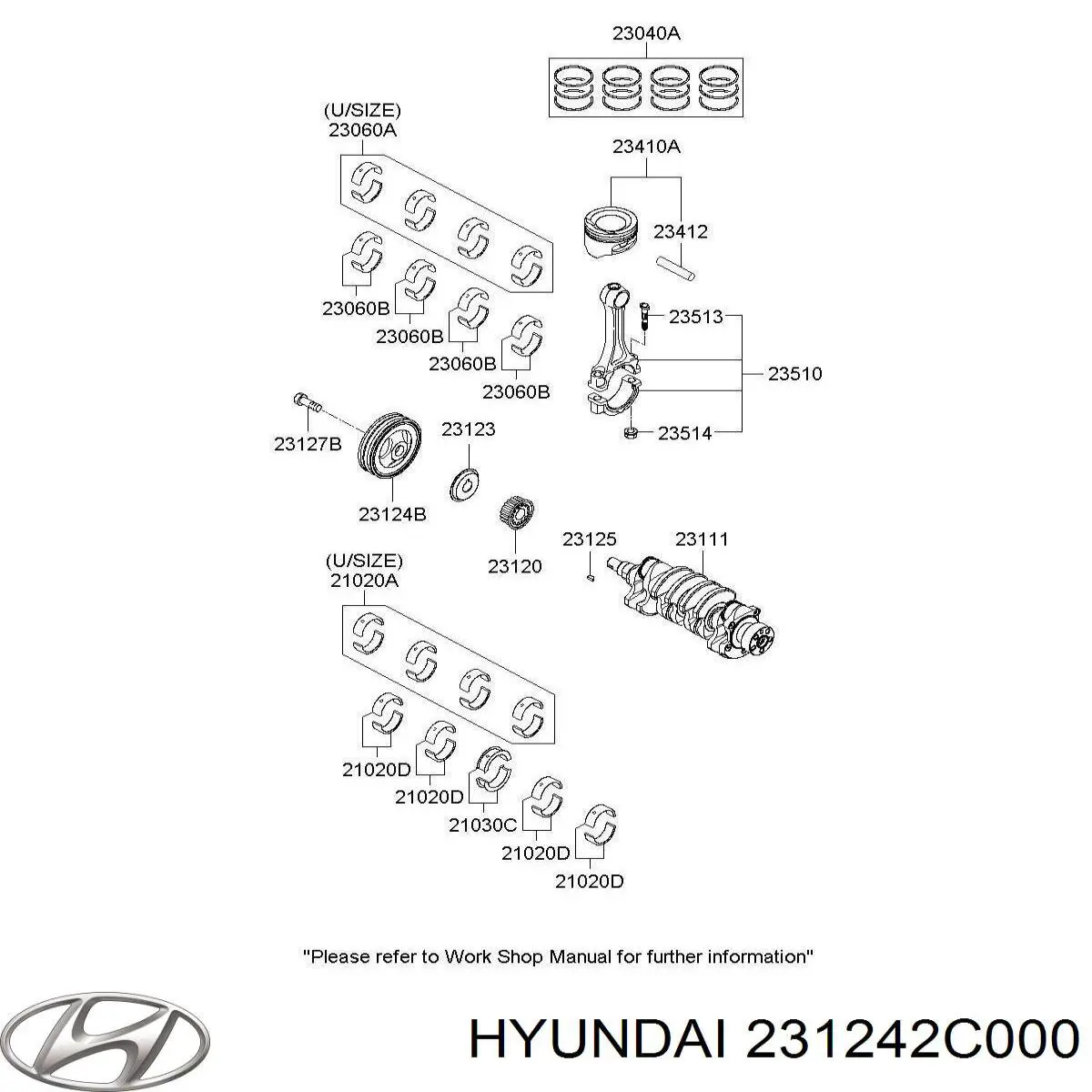 231242C000 Hyundai/Kia