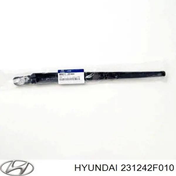 Polea de cigüeñal 231242F010 Hyundai/Kia