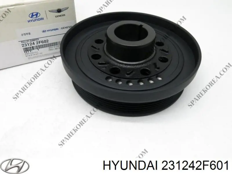 Comprar 231242F601 Hyundai/Kia La polea del cigüeñal