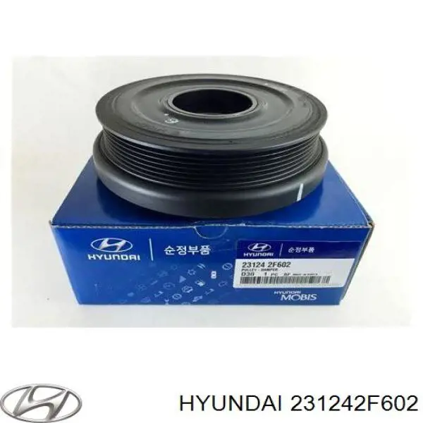 Polea del cigüeñal Hyundai/Kia 231242F602 precio, desde 68,21 EUR