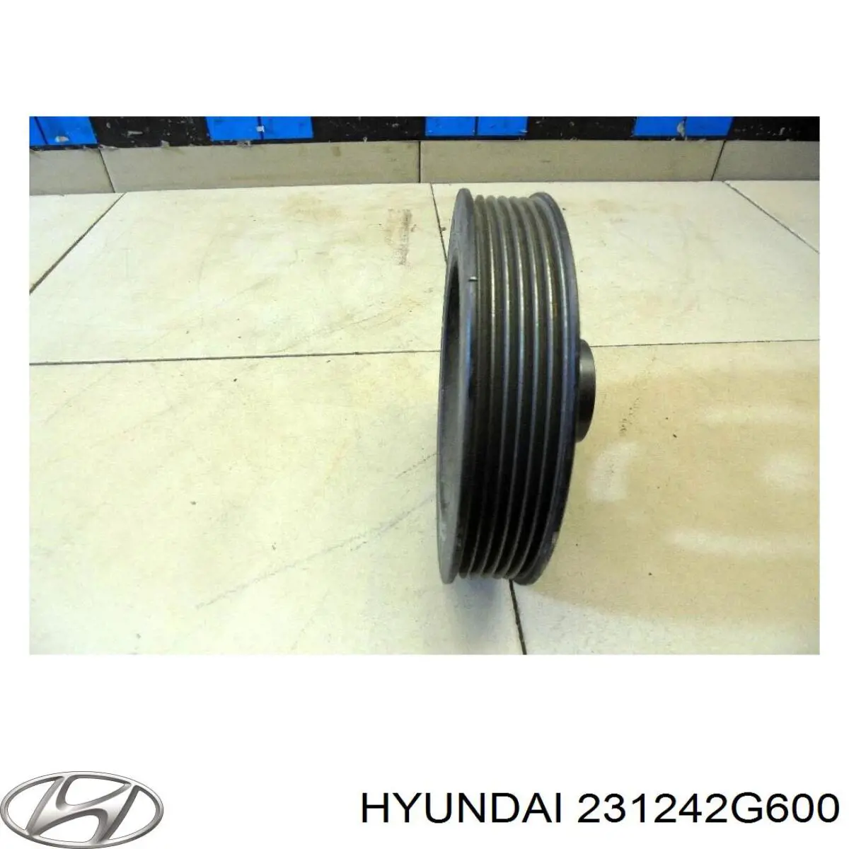 Comprar 231242G600 Hyundai/Kia La polea del cigüeñal