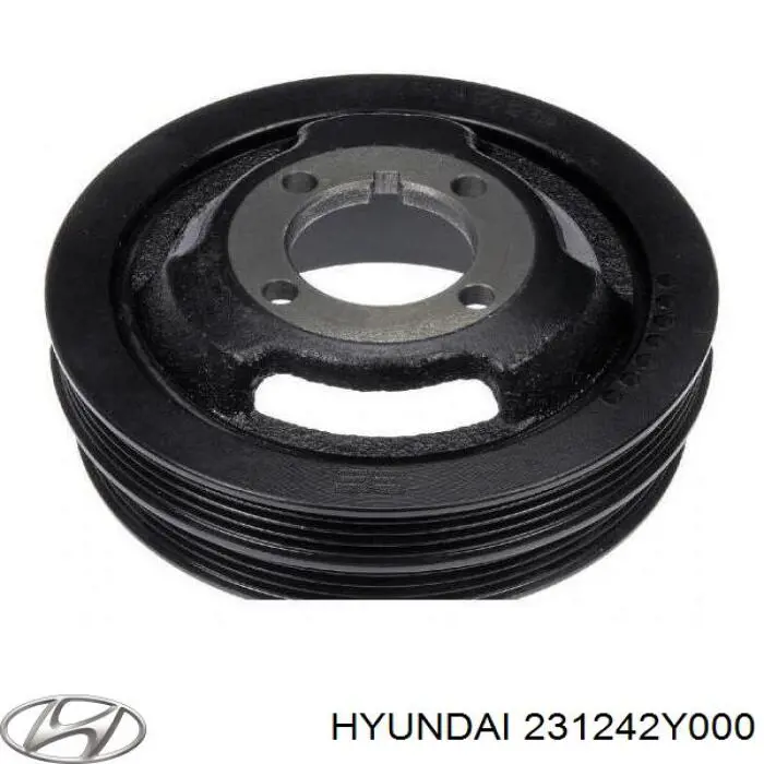 Comprar 231242Y000 Hyundai/Kia La polea del cigüeñal