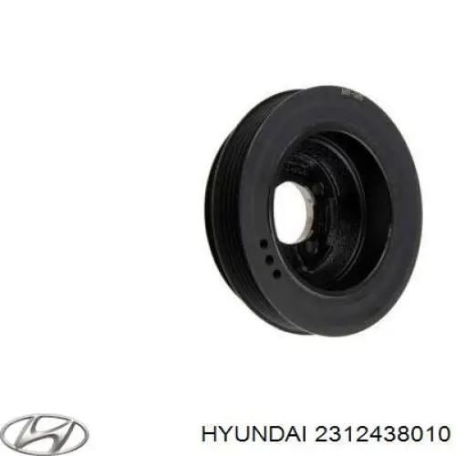 2312438010 Hyundai/Kia polea, cigüeñal