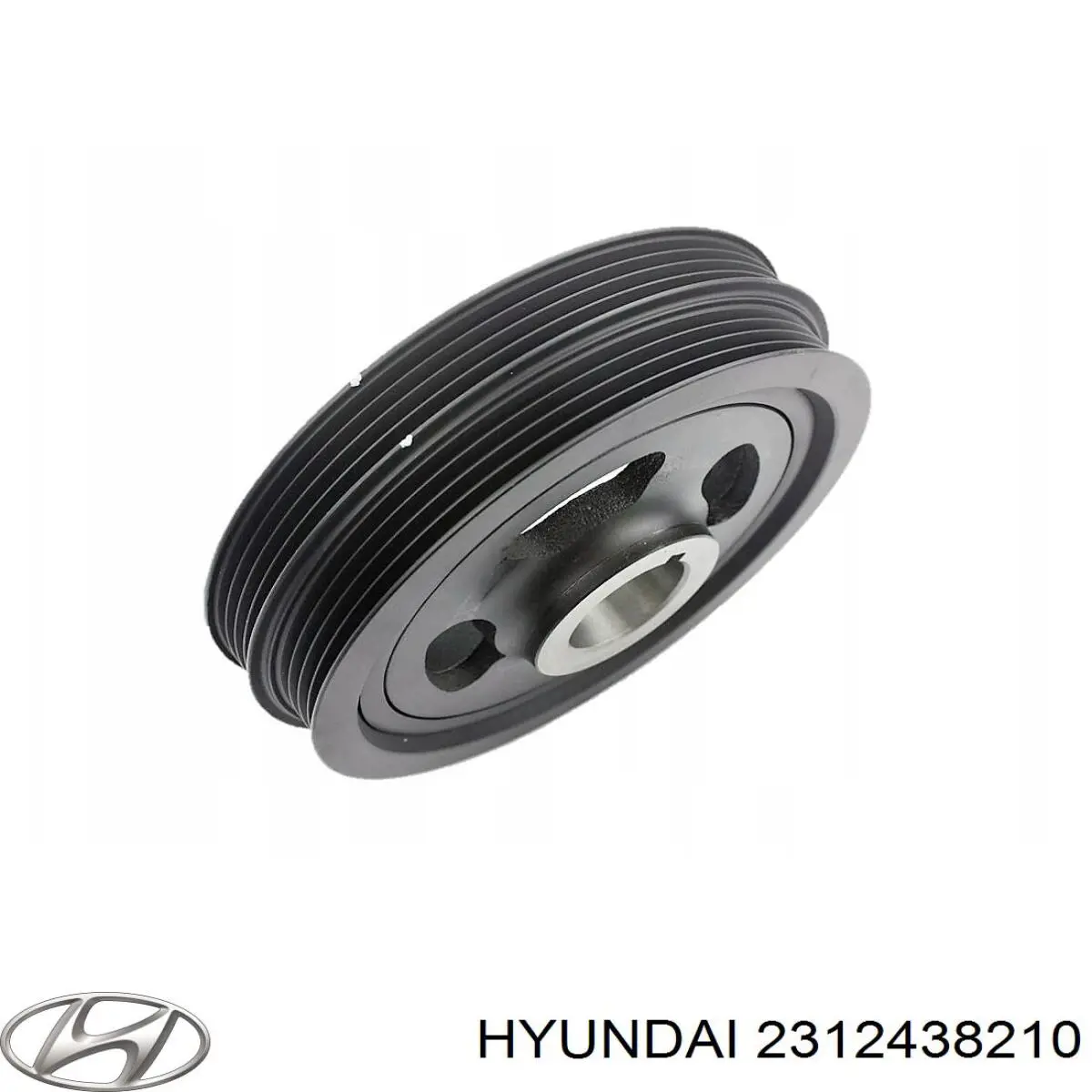 2312438210 Hyundai/Kia polea de cigüeñal