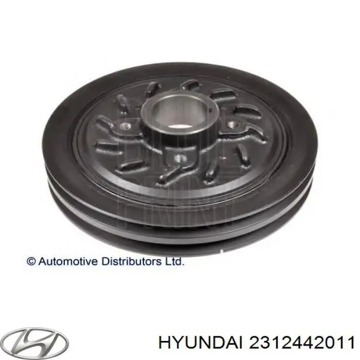 2312442011 Hyundai/Kia polea, cigüeñal