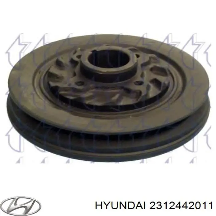 Polea del cigüeñal Hyundai/Kia 2312442011 precio, desde 77,97 EUR