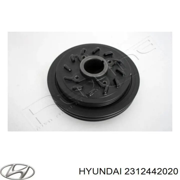 2312442020 Hyundai/Kia polea de cigüeñal
