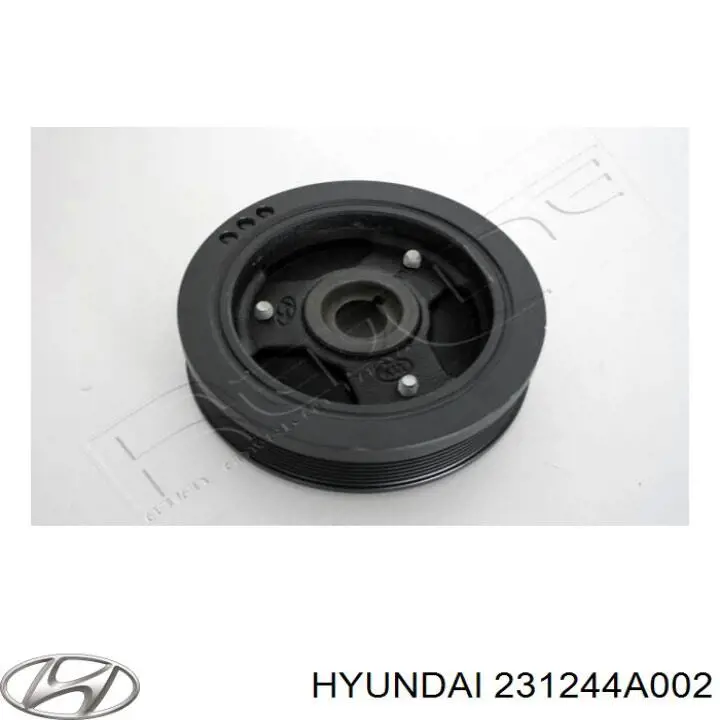231244A002 Hyundai/Kia polea de cigüeñal