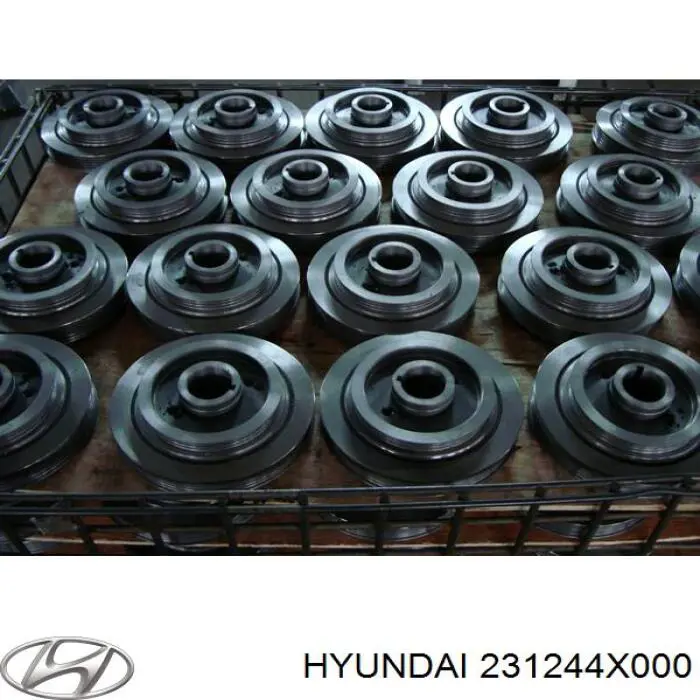 Polea dámper Hyundai/Kia 231244X010
