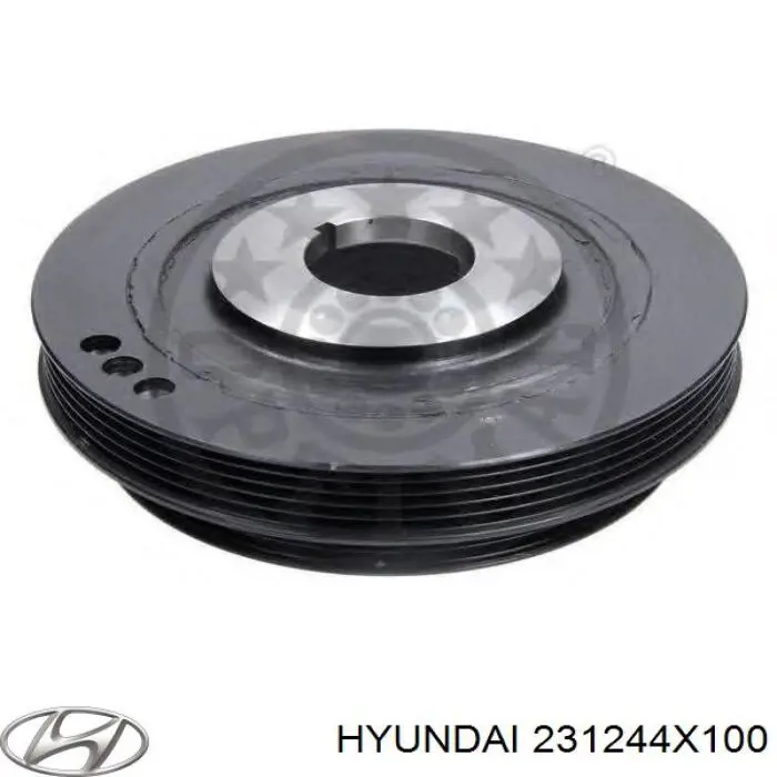 Comprar 231244X100 Hyundai/Kia La polea del cigüeñal