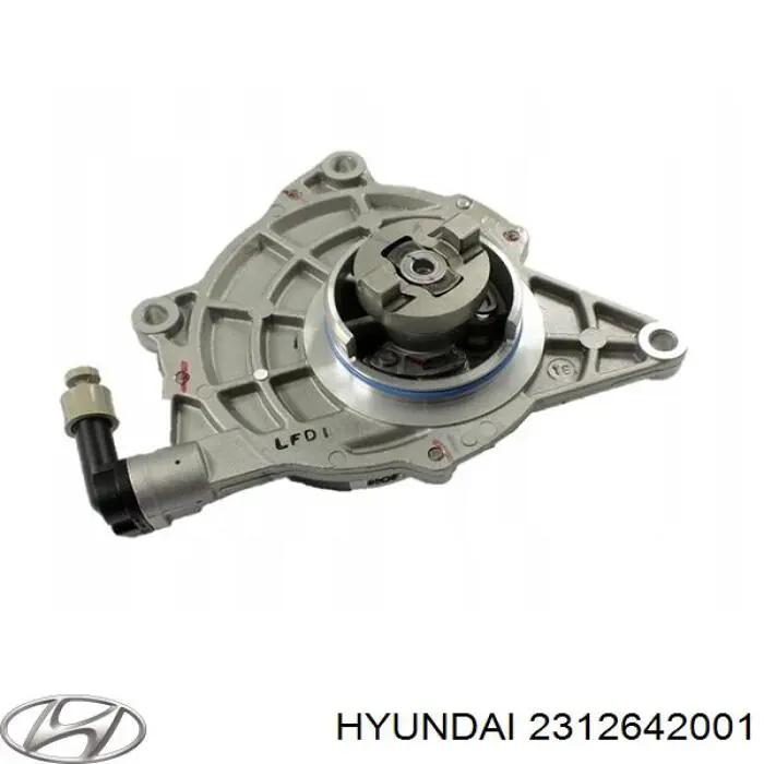 2312642001 Hyundai/Kia arandela, cigüeñal polea