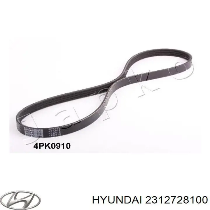 Correa accesorios Hyundai/Kia 2312728100