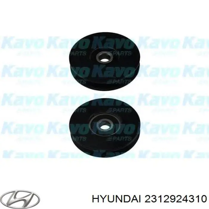 Rodillo tensor correa poli V Hyundai/Kia 2312924310 precio, desde 15,12 EUR