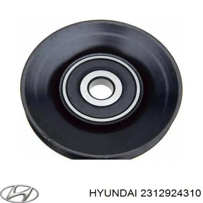 Comprar 2312924310 Hyundai/Kia Polea tensora, correa poli V