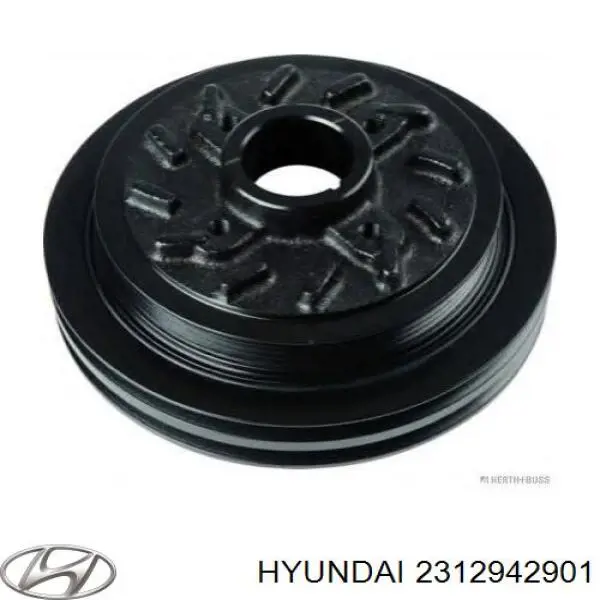 Polea del cigüeñal Hyundai/Kia 2312942901 precio, desde 75,70 EUR