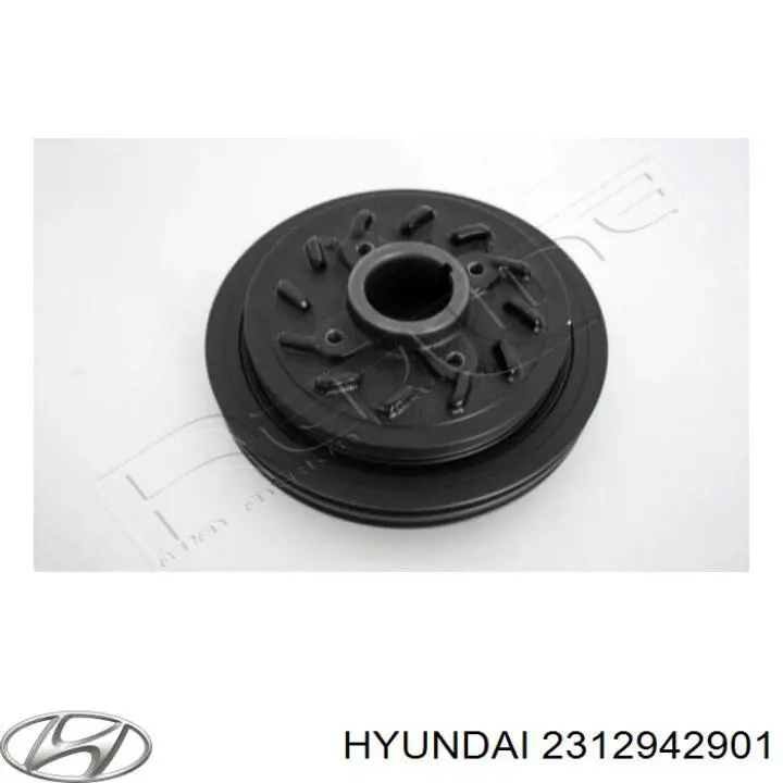 2312942901 Hyundai/Kia polea, cigüeñal