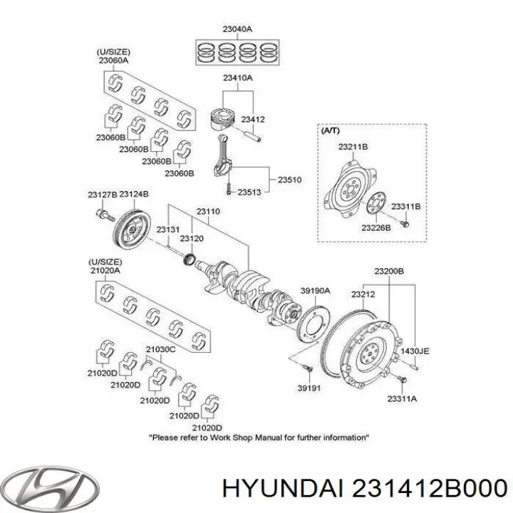 Corona del sensor de posicion cigueñal para Hyundai I40 (VF)