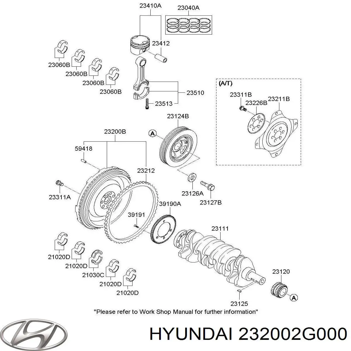 232002G000 Hyundai/Kia