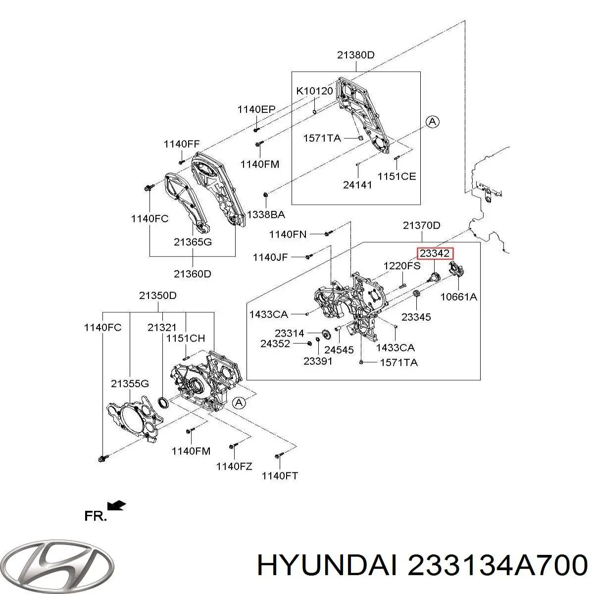 233134A700 Hyundai/Kia