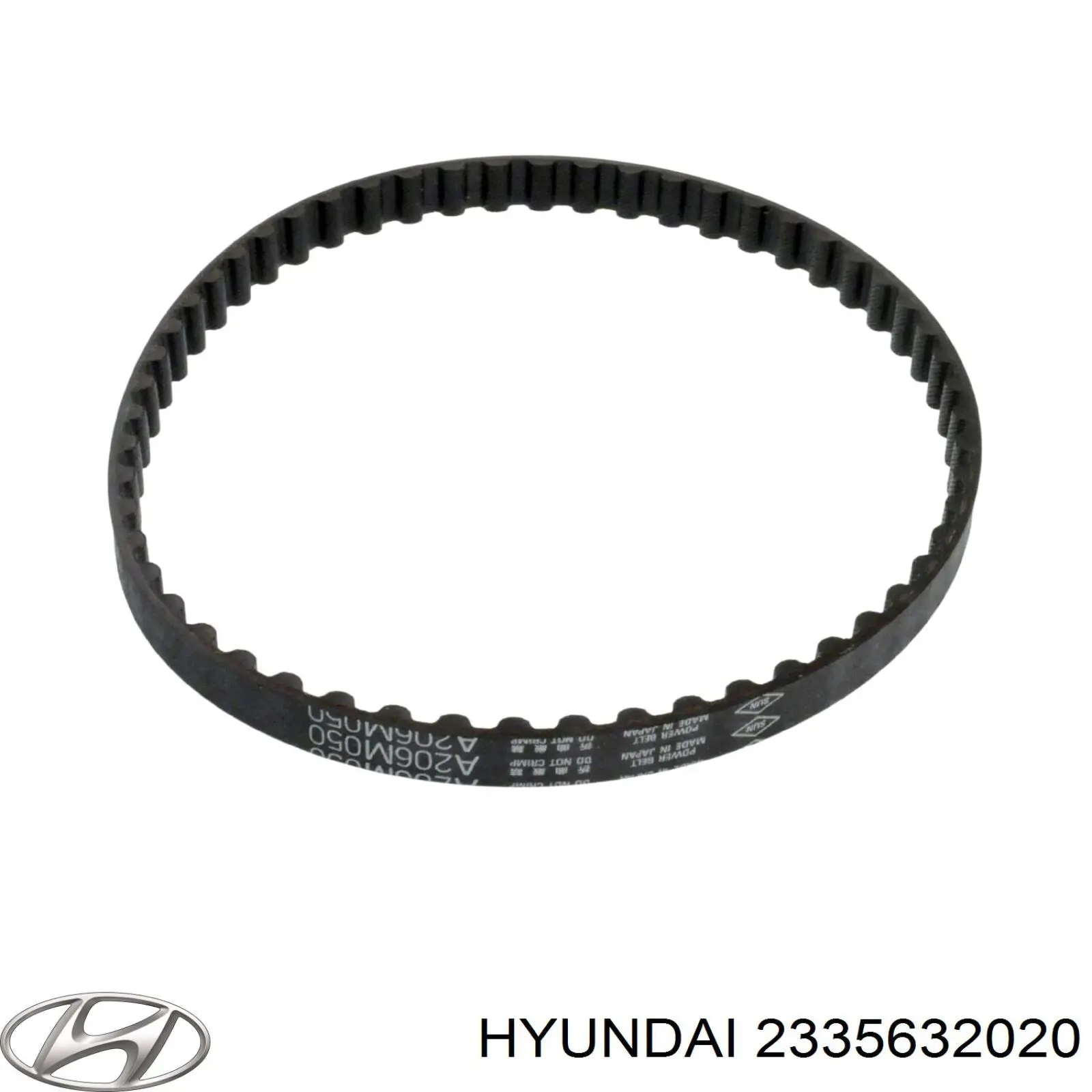 2335632020 Hyundai/Kia correa dentada, eje de balanceo