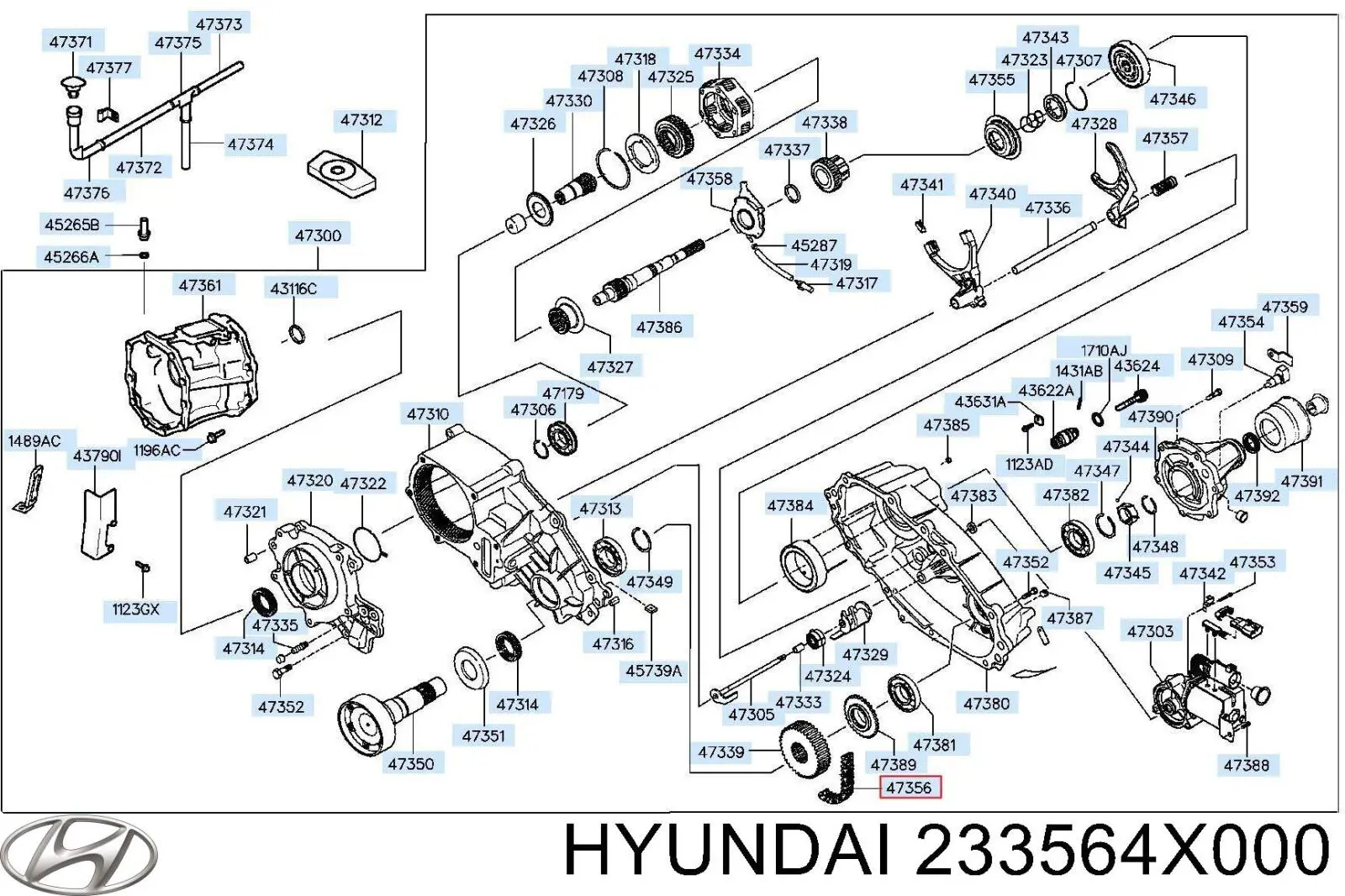 Cadena de la bomba de aceite Hyundai/Kia 233564X000 precio, desde 51,61 EUR