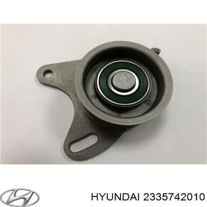 2335742010 Hyundai/Kia tensor de la polea de la correa dentada, eje de balanceo