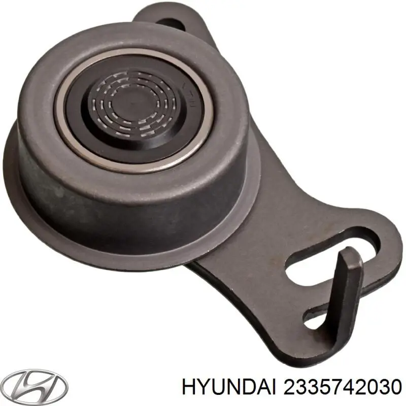 2335742030 Hyundai/Kia tensor de la polea de la correa dentada, eje de balanceo