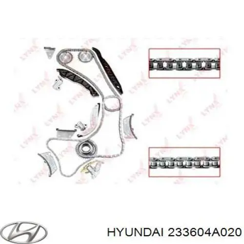 Tensor De Cadena De Bomba De Aceite para Hyundai H-1 STAREX (TQ)