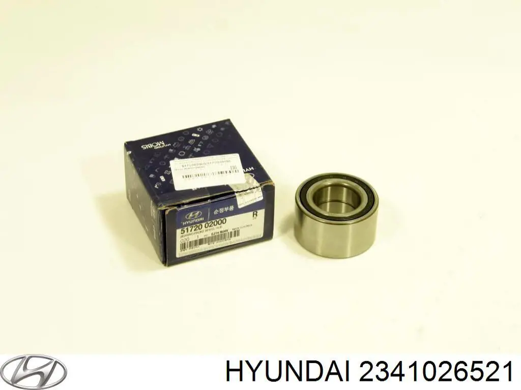 2341026520 Hyundai/Kia pistón con bulón sin anillos, std
