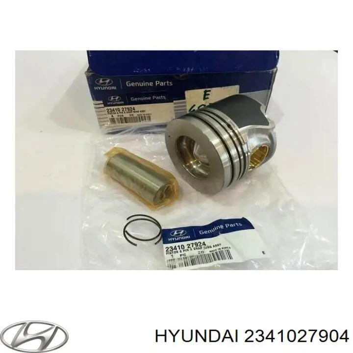 Comprar 2341027904 Hyundai/Kia Pistón con bulón sin aros, sobremedida (+0,50 mm)
