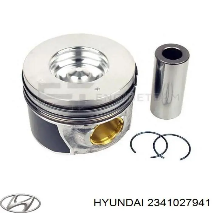 Pistón con bulón sin anillos, STD Hyundai/Kia 2341027941 precio, desde 115,56 EUR