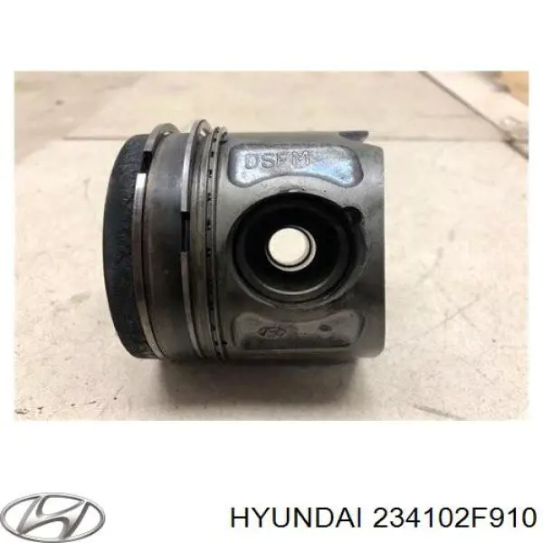 Pistón con pines sin anillos, STD para Hyundai Santa Fe (CM)