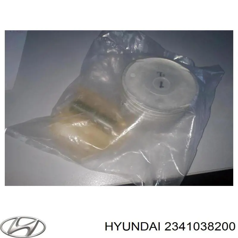 2341038200 Hyundai/Kia pistón con bulón sin anillos, std