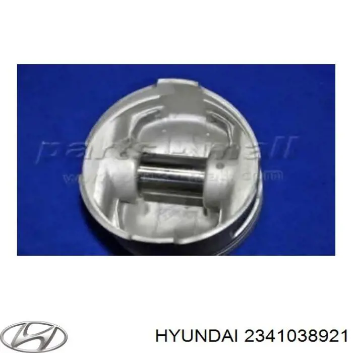 Pistón con bulón sin anillos, cota de reparación +0,50 mm para Hyundai Sonata (EF)
