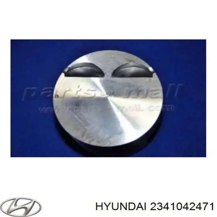 Pistón con bulón sin anillos, cota de reparación +0,25 mm Hyundai H100 (P)