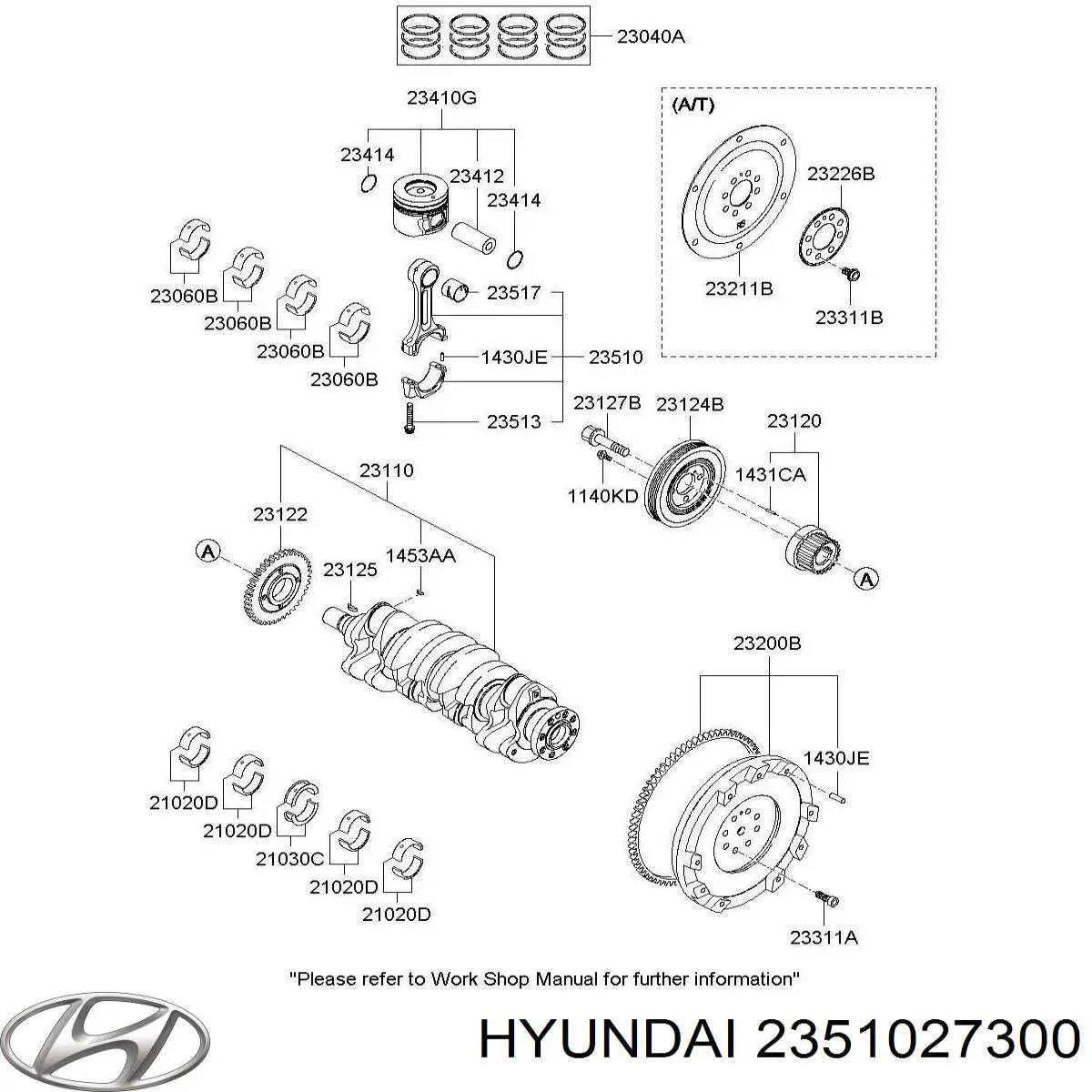 Biela H915I04 NPS