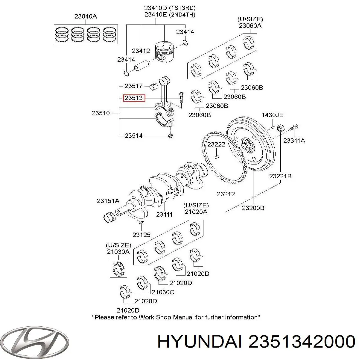 2351342000 Hyundai/Kia