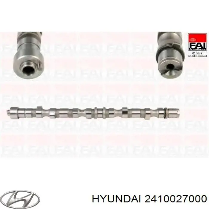 Árbol de levas Hyundai/Kia 2410027000 precio, desde 130,91 EUR