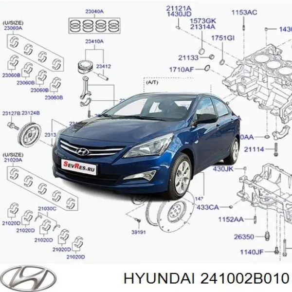 Árboles de levas Hyundai/Kia 241002B010 precio, desde 90,90 EUR