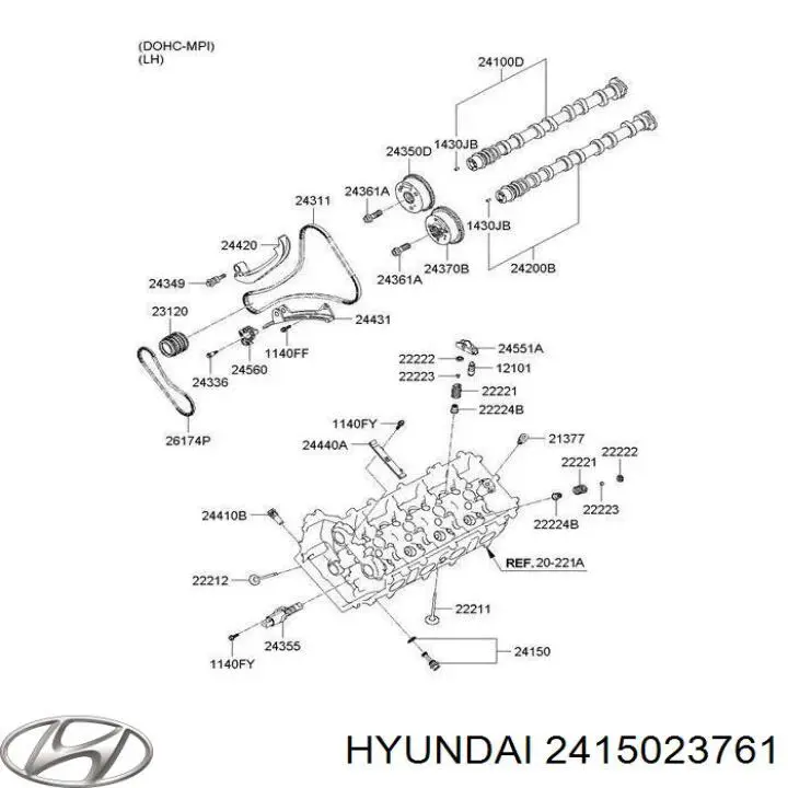 2415023761 Hyundai/Kia