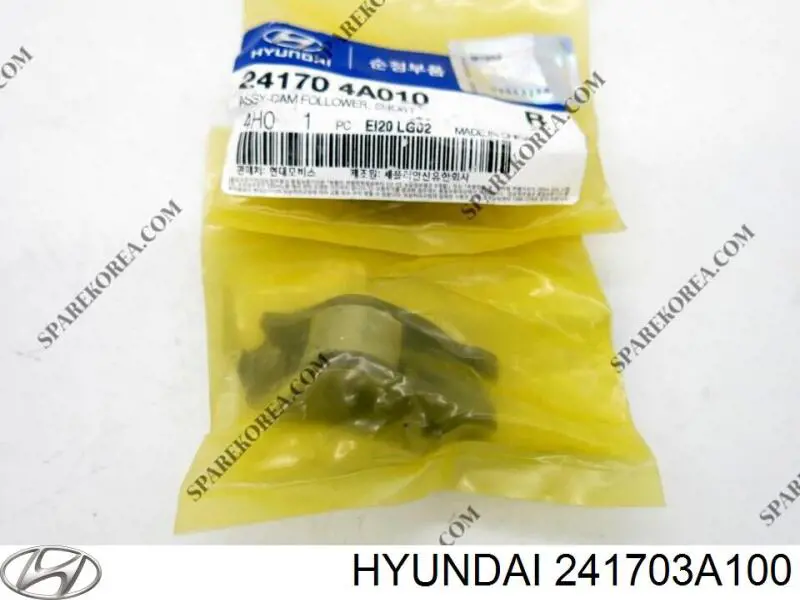 241703A000 Hyundai/Kia balancín, distribución del motor