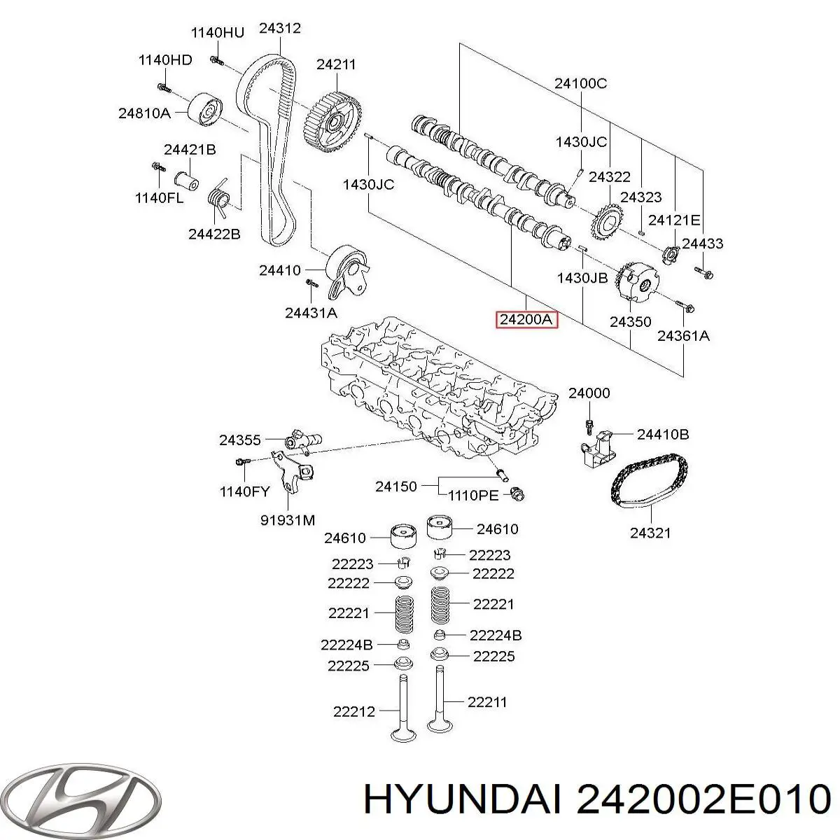 242002E010 Hyundai/Kia