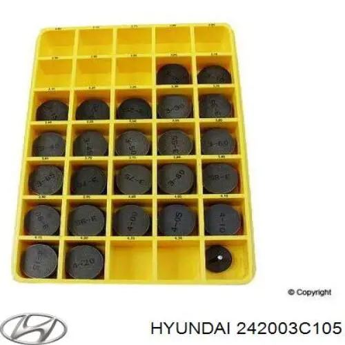 Árbol de levas escape izquierdo para Hyundai Sonata (NF)