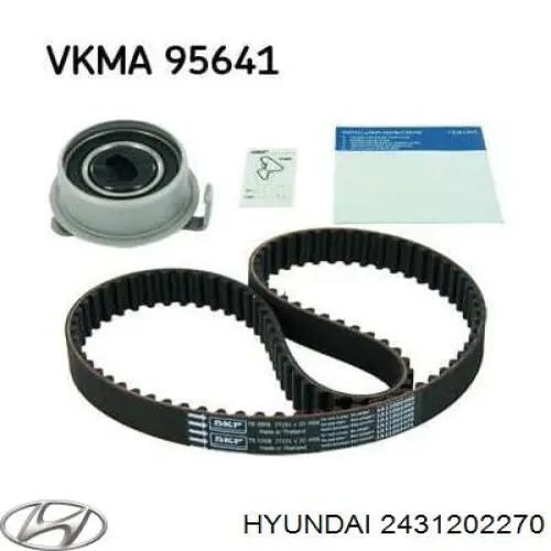 Correa de distribución Hyundai/Kia 2431202270 precio, desde 19,98 EUR