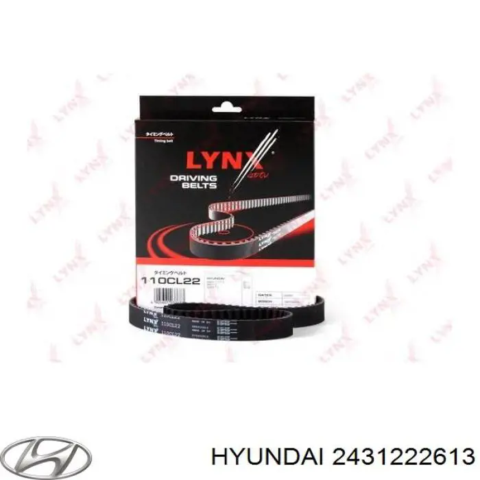 Correa de distribución Hyundai/Kia 2431222613 precio, desde 16,56 EUR