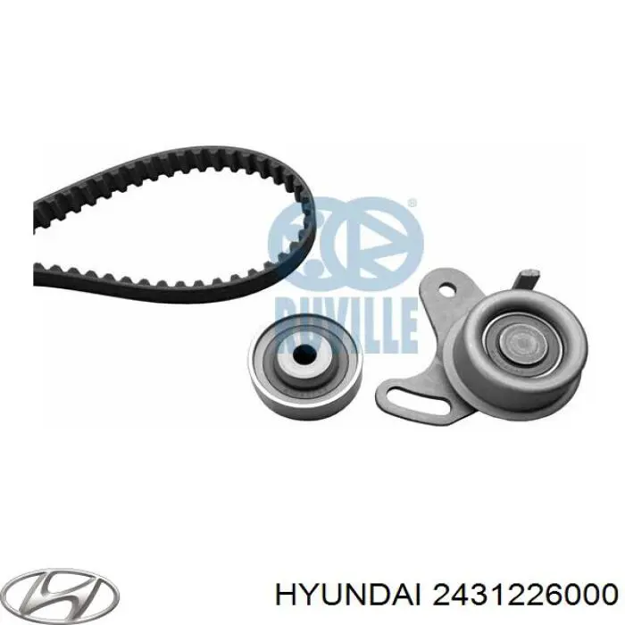 Correa de distribución Hyundai/Kia 2431226000