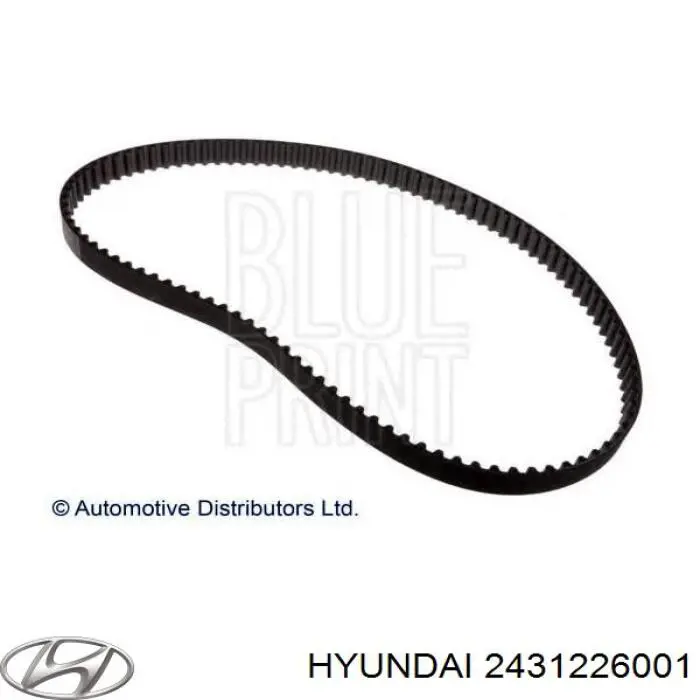 Correa de distribución Hyundai/Kia 2431226001 precio, desde 18,76 EUR